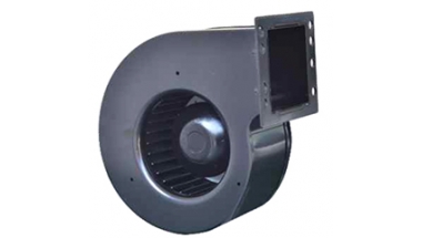 DC前倾单进风风机Φ120