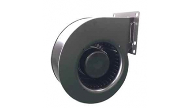 DC前倾单进风风机Φ160