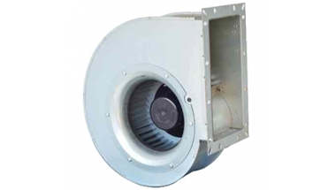 EC前倾单进风风机Φ250